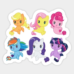 Cutie Mark Crew Seaponies Sticker